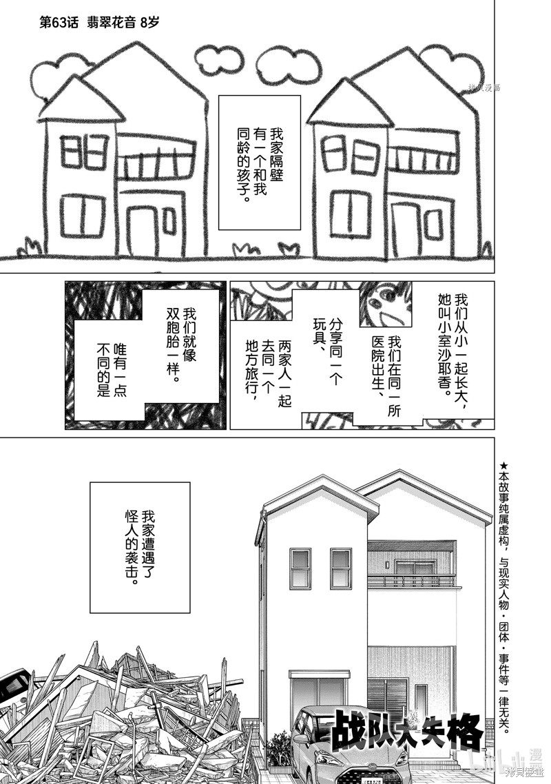 《战队大失格》第63话第1页