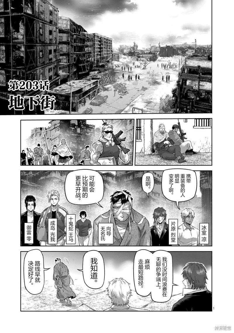 《拳愿奥米迦》第203话第1页