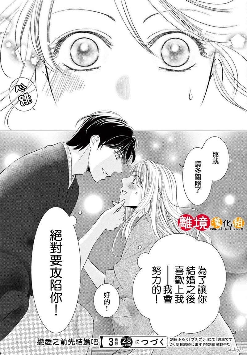 《恋爱之前先结婚吧》第04话第36页