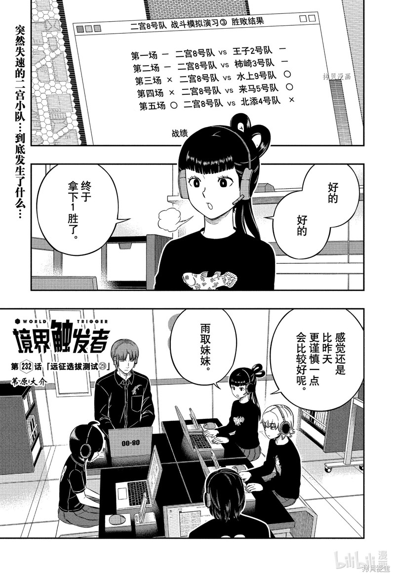 《World Trigger》第232话第1页