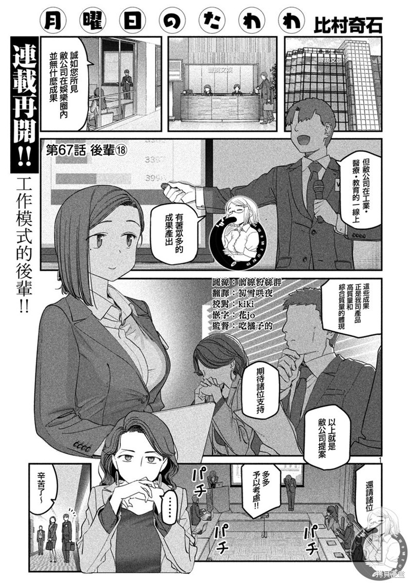 《星期一的丰满新连载》第67话第2页