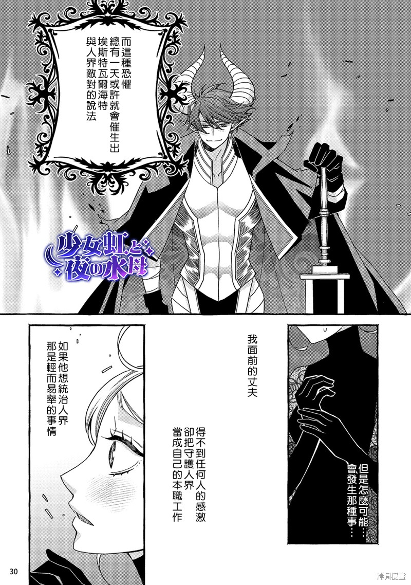 《少年魔王与夜之魔王～迟嫁皇女全心全意去爱二夫～》第9话第29页