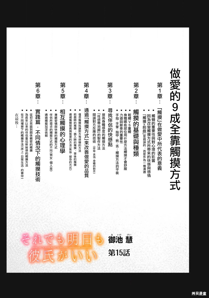 《明天还是男朋友更好》第15话第1页