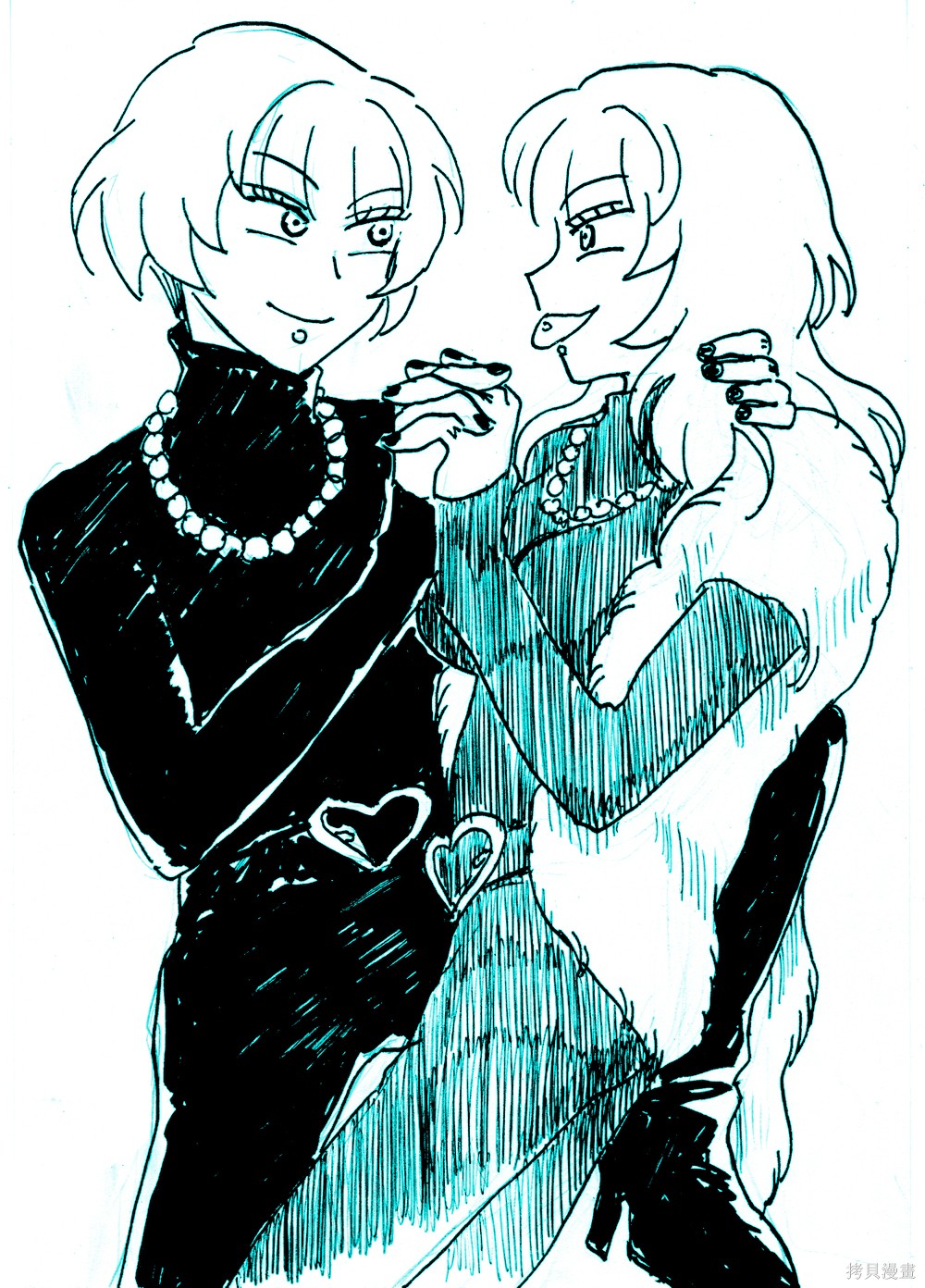 《每日男公关》涂鸦①第1页