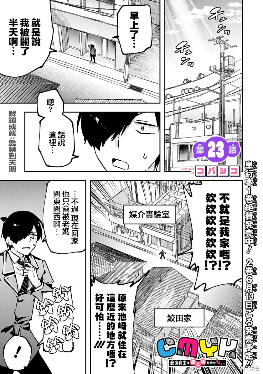 《CMYK 鲛田和王的中二病无法根治》第23话第1页