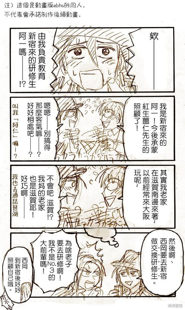 《每日男公关》动画完结贺图第1页