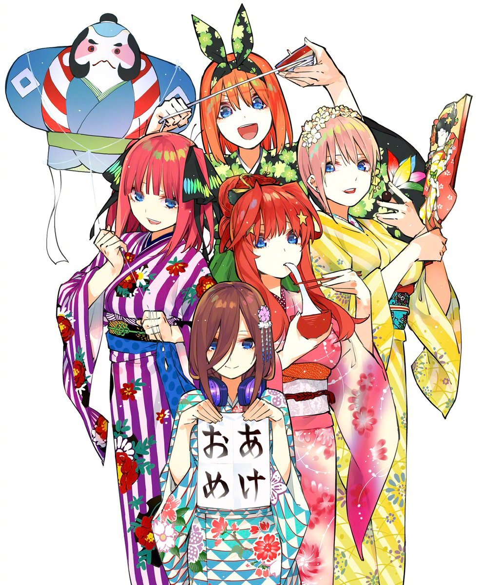 《五等分的花嫁》2019贺年图第1页