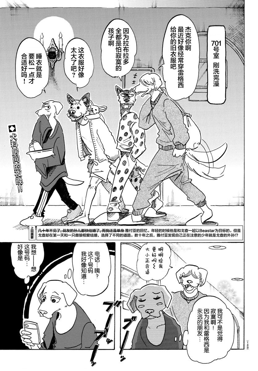 《BEASTARS》第104话 致死量的爱是柑橘酱味的第1页