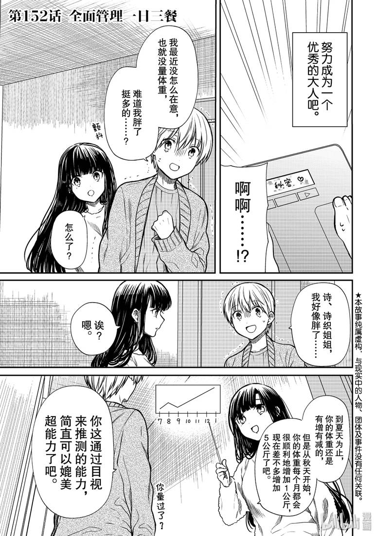 《想包养男子高中生的大姐姐的故事》152话第1页