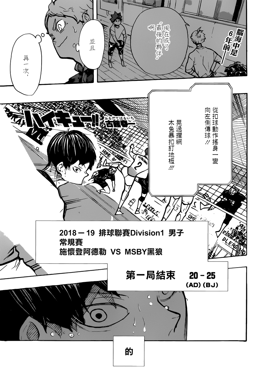 《排球少年》387话 最强的敌人第1页