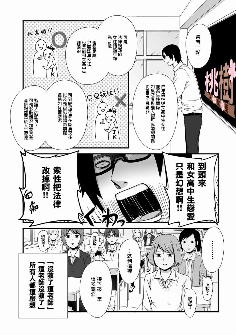 《女高中生的虚度日常》7话第3页