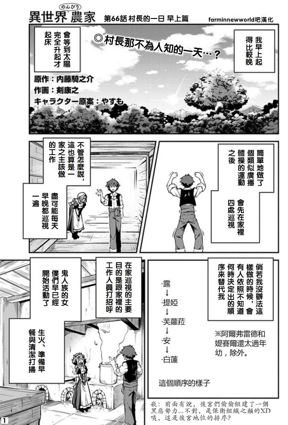 《异世界悠闲农家》66话第1页