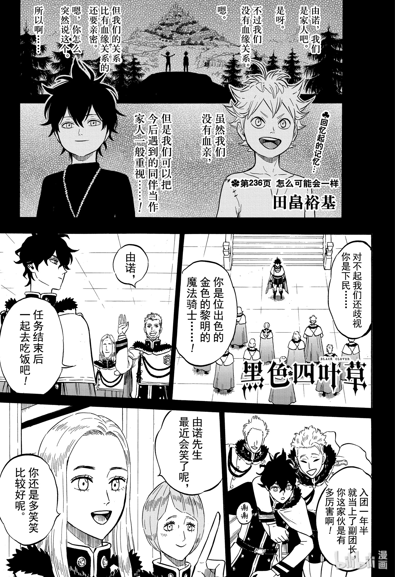 《黑色四叶草》236 怎么可能会一样第1页