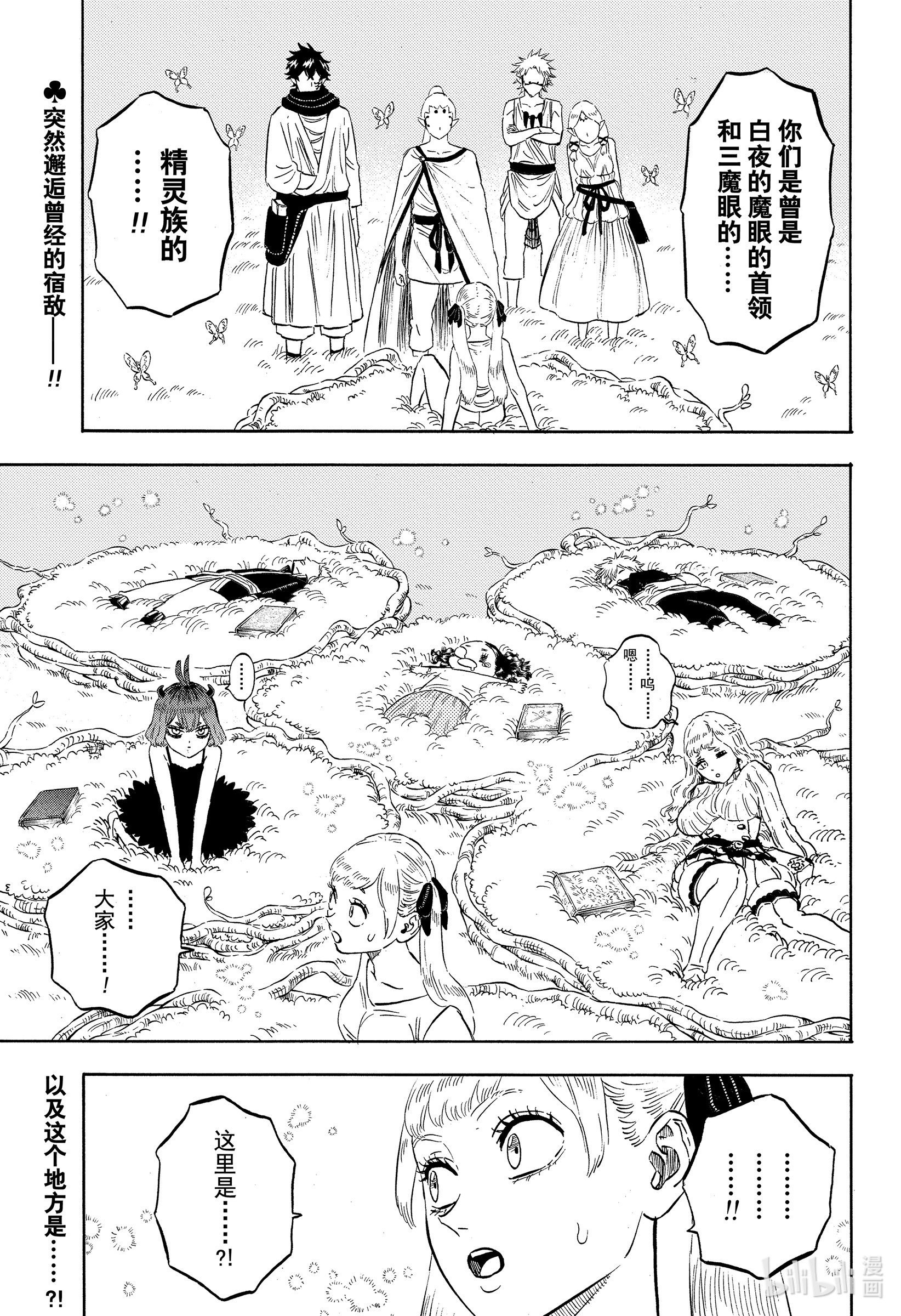《黑色四叶草》265 艾琉西亚第1页