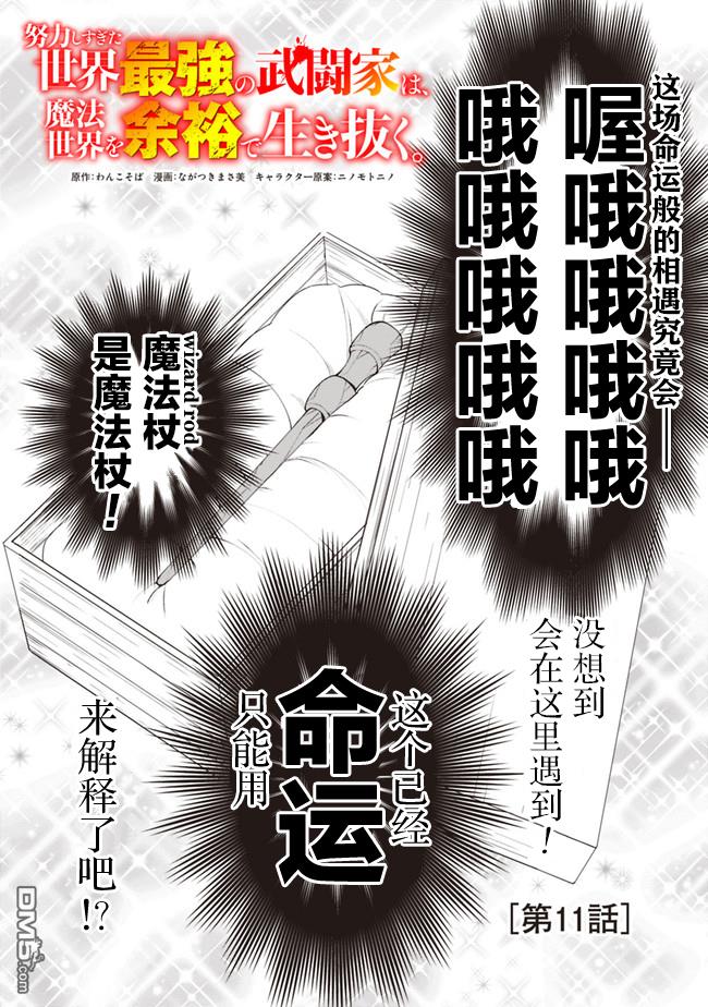 《努力过头的世界最强武斗家，在魔法世界轻松过生活。》第11话第1页