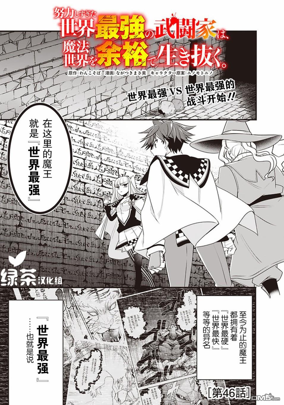 《努力过头的世界最强武斗家，在魔法世界轻松过生活。》第46话第1页