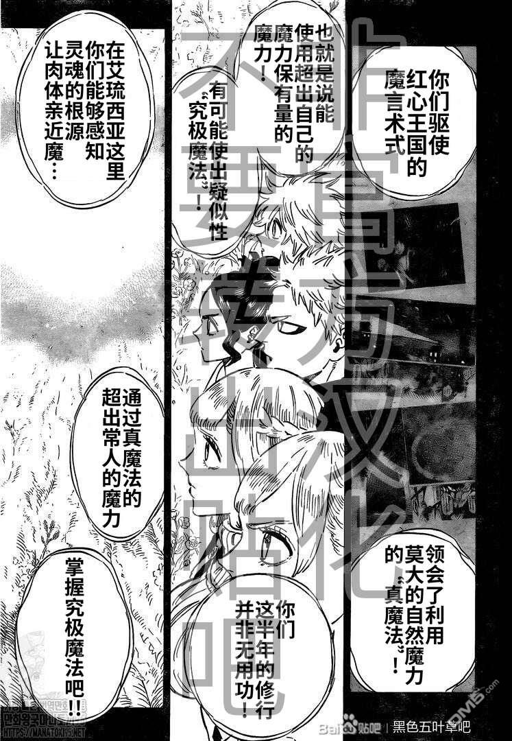 《黑色五叶草》第284话 究极魔法第3页